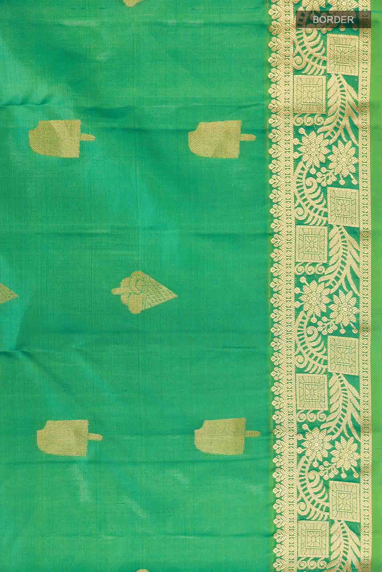 Green Kanchipuram Silk Saree