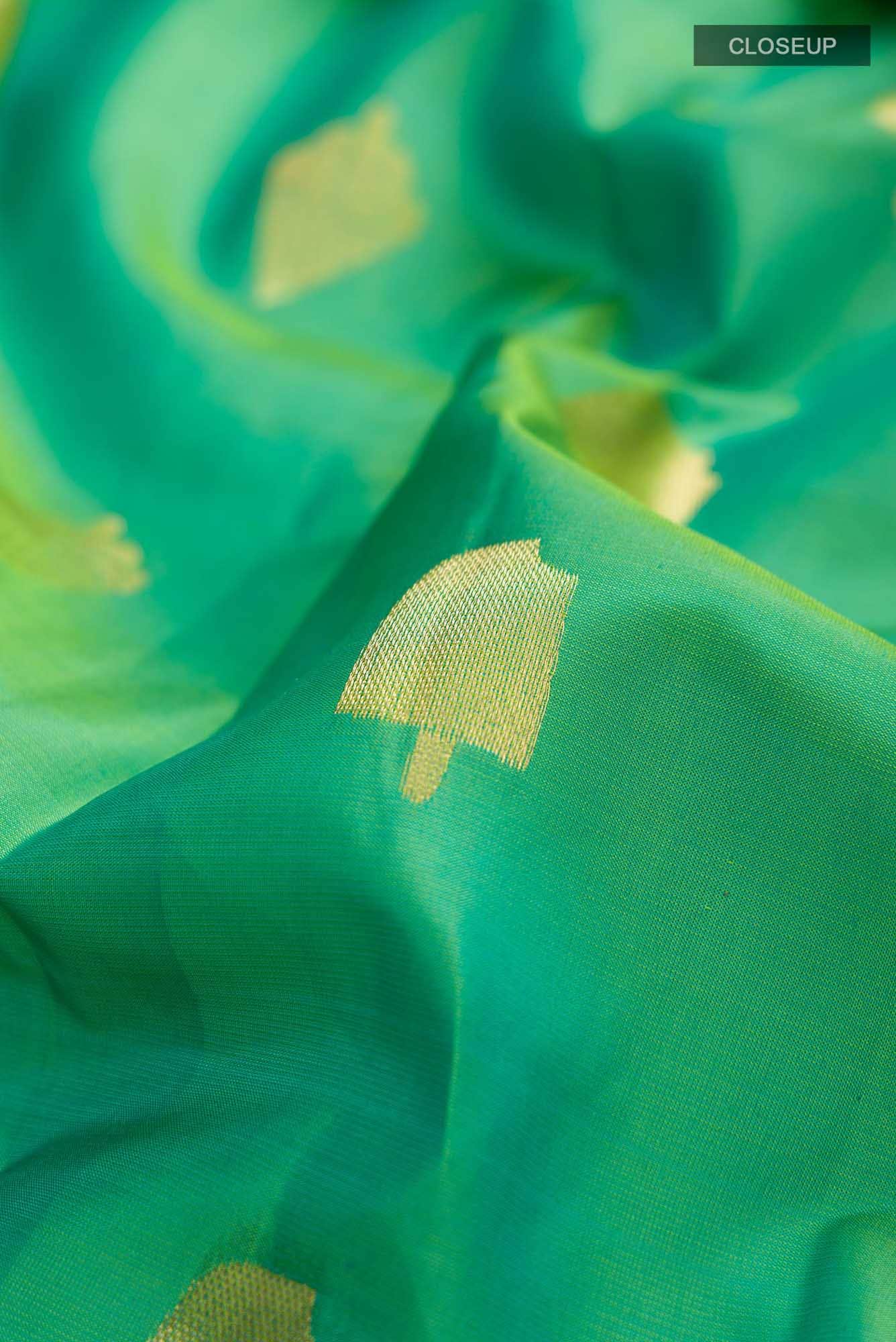 Green Kanchipuram Silk Saree
