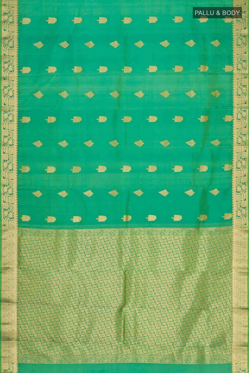 Green Kanchipuram Silk Saree