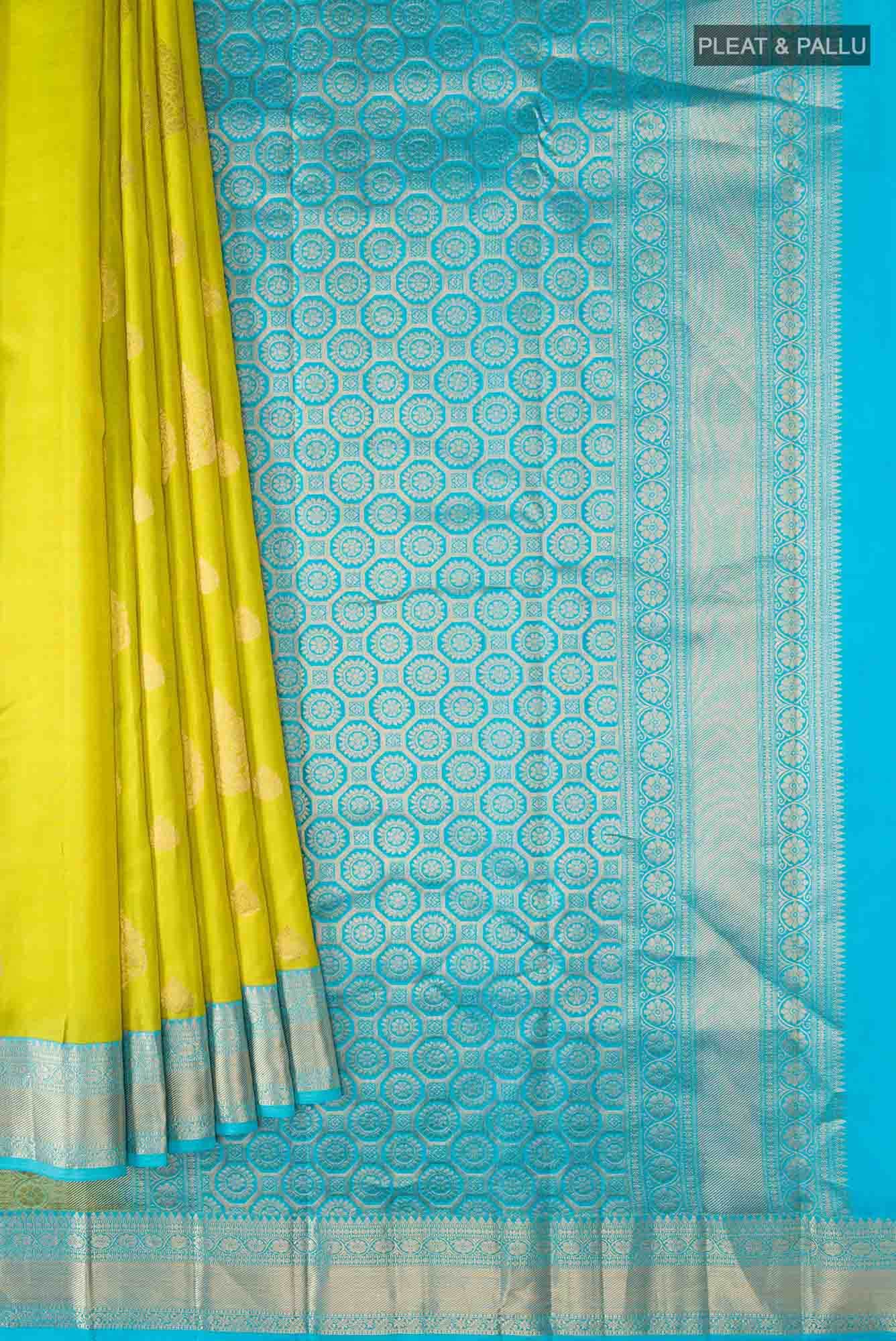 Green Kanchipuram Silk Saree