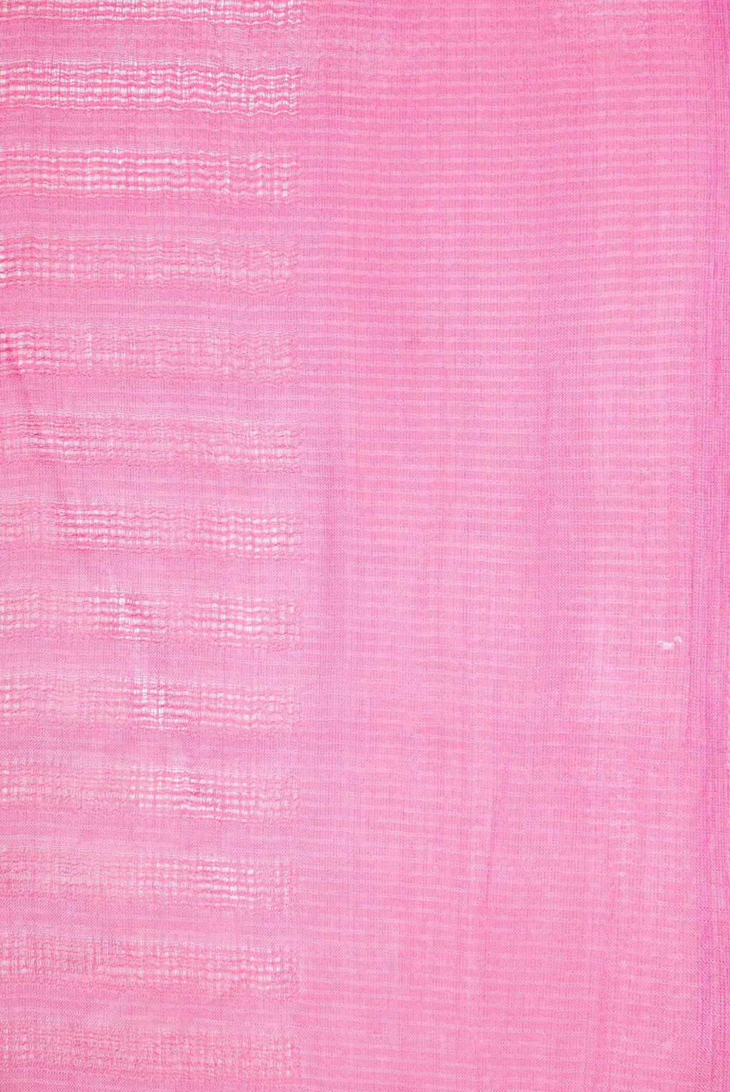 Pink Tussar Silk Saree