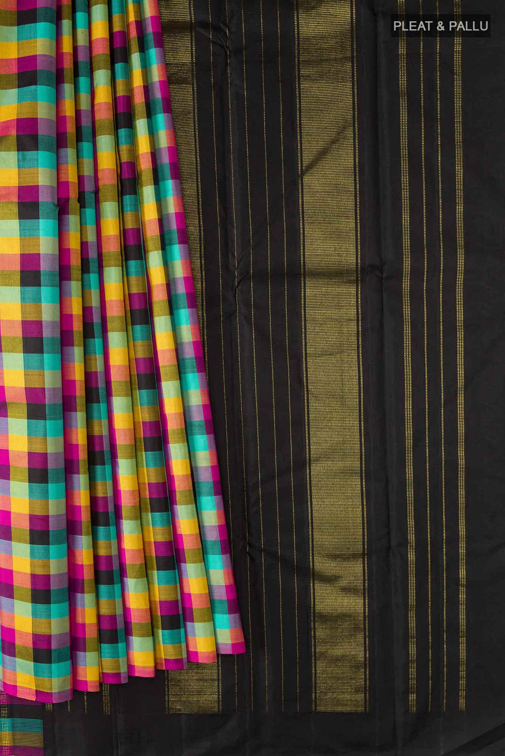 Multi Kanchipuram Silk Saree