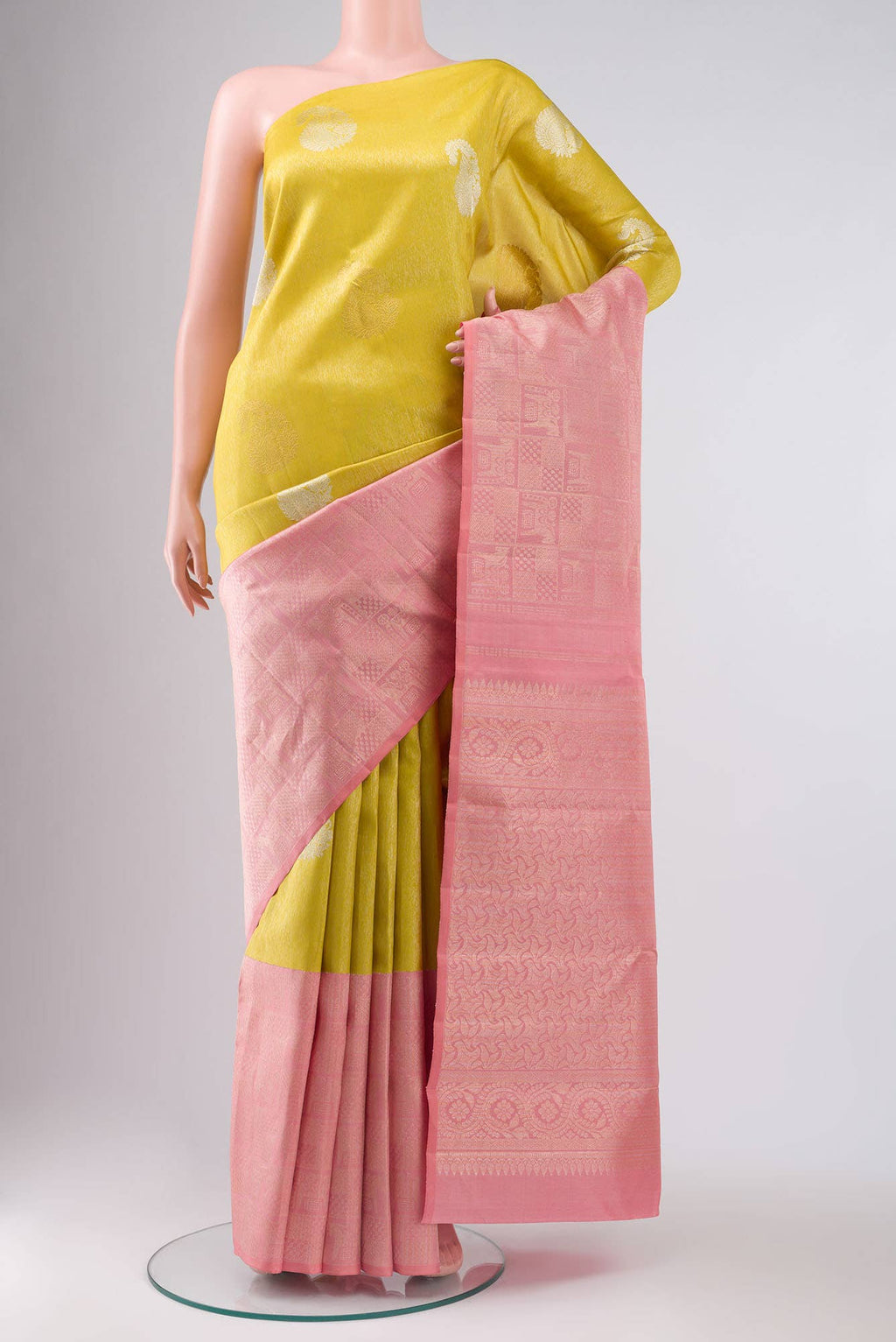 Green Kanchipuram Silk Saree