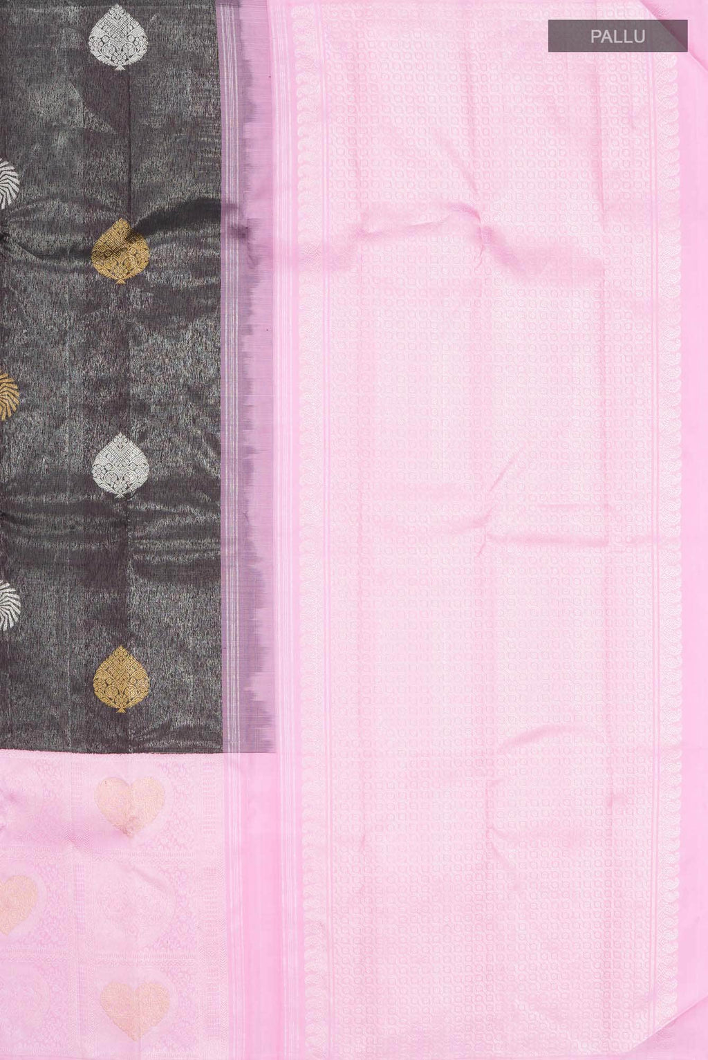 Black Kanchipuram Silk Saree