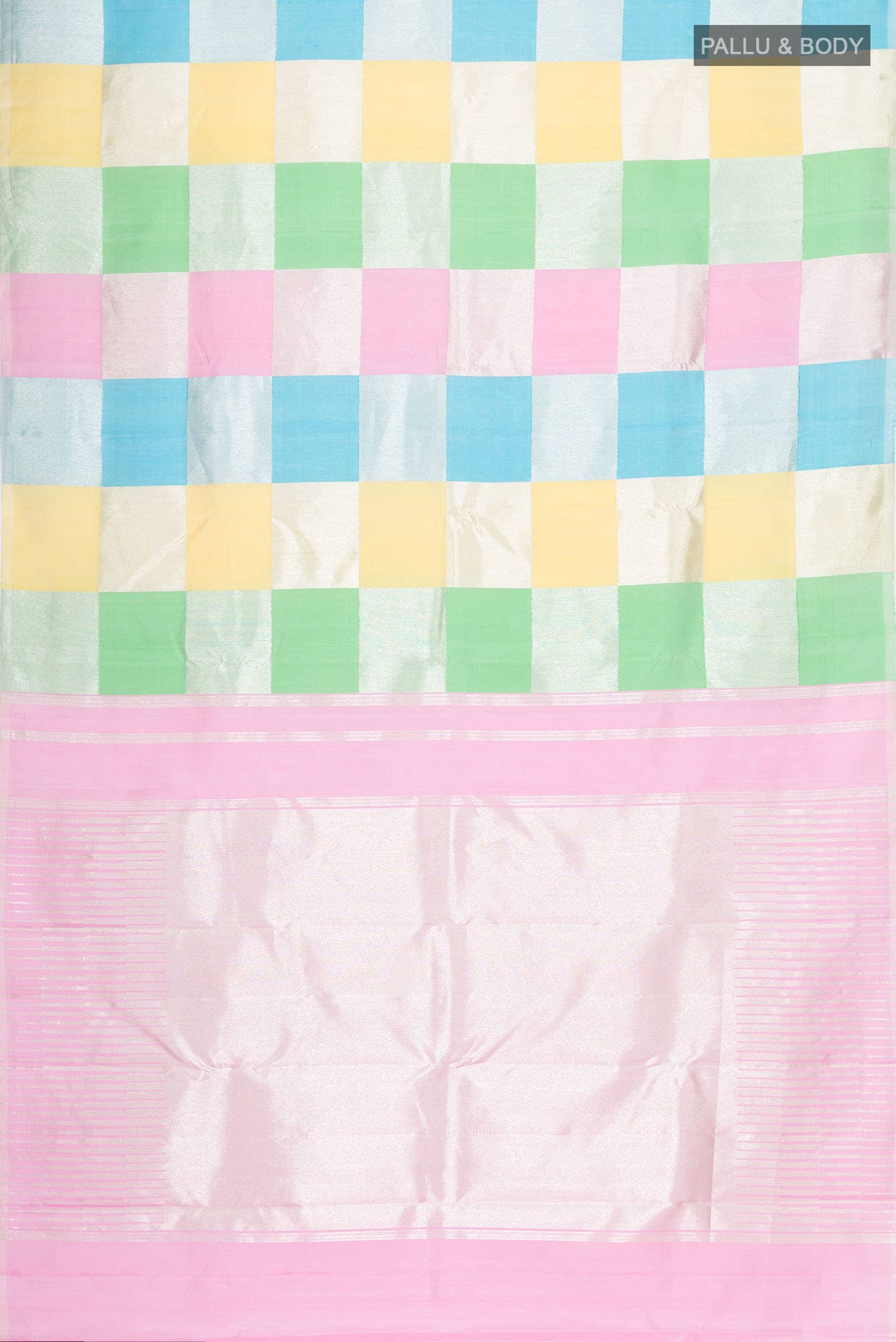 Multi Kanchipuram Silk Saree