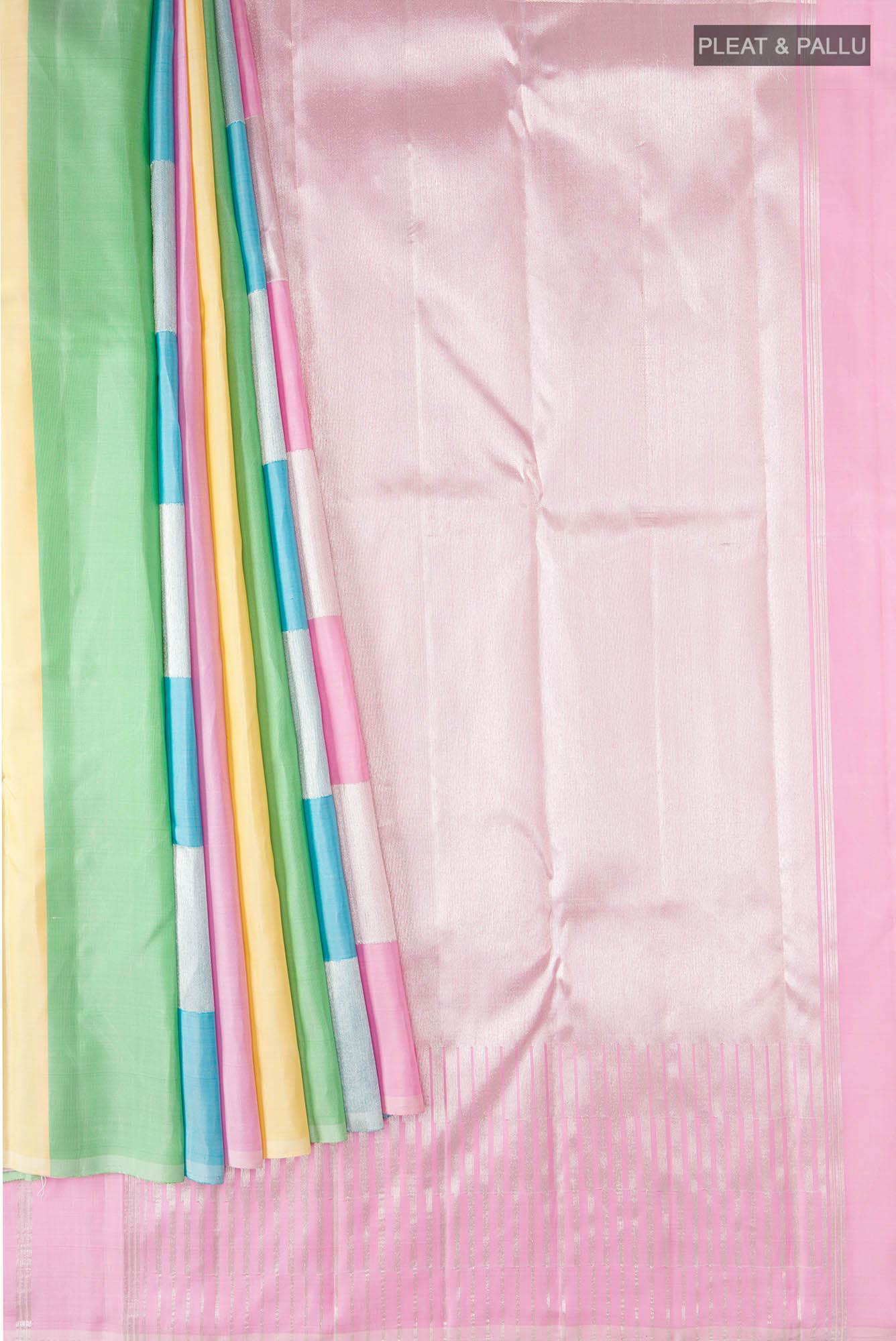 Multi Kanchipuram Silk Saree