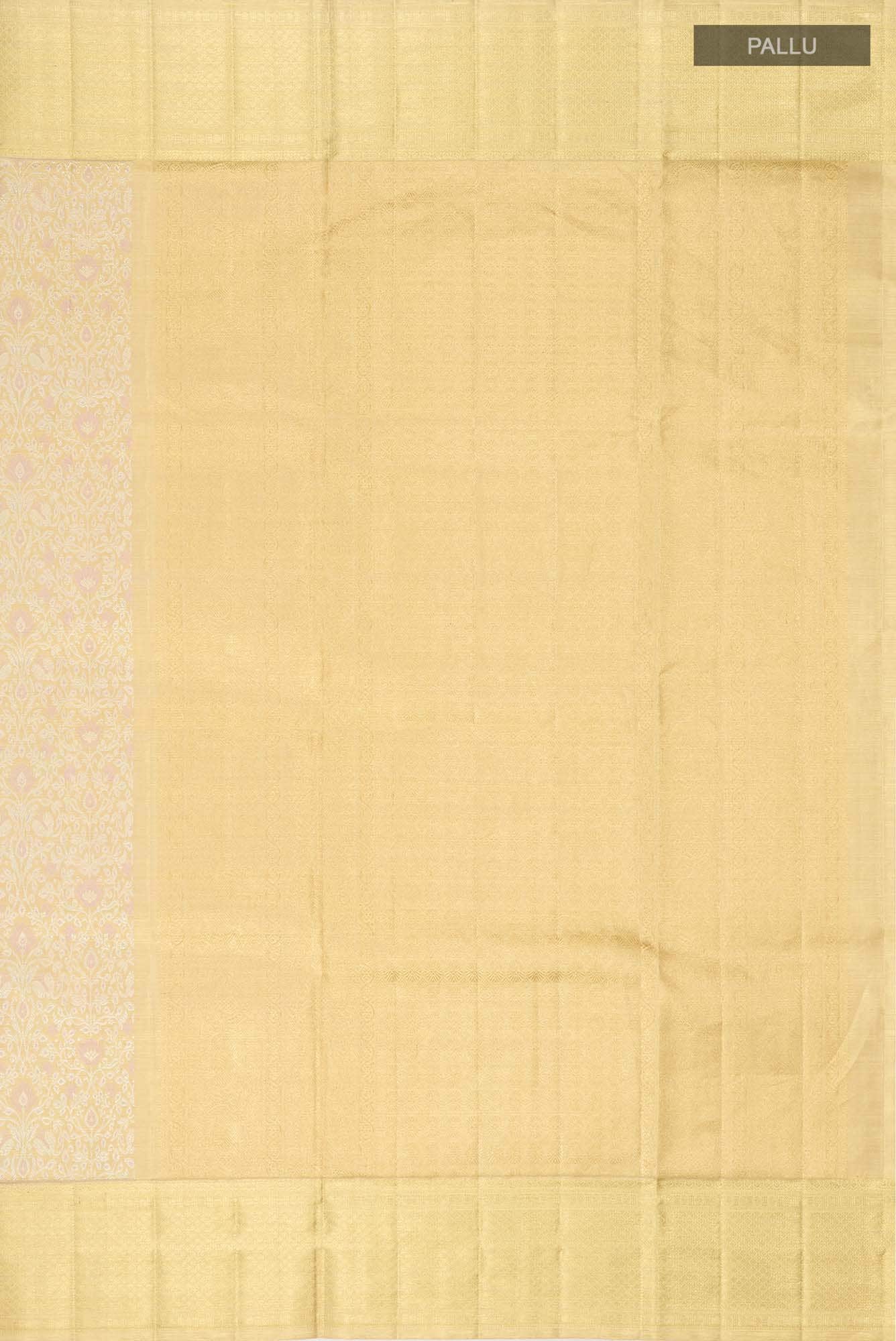 Gold Kanchipuram Tissue Silk Saree