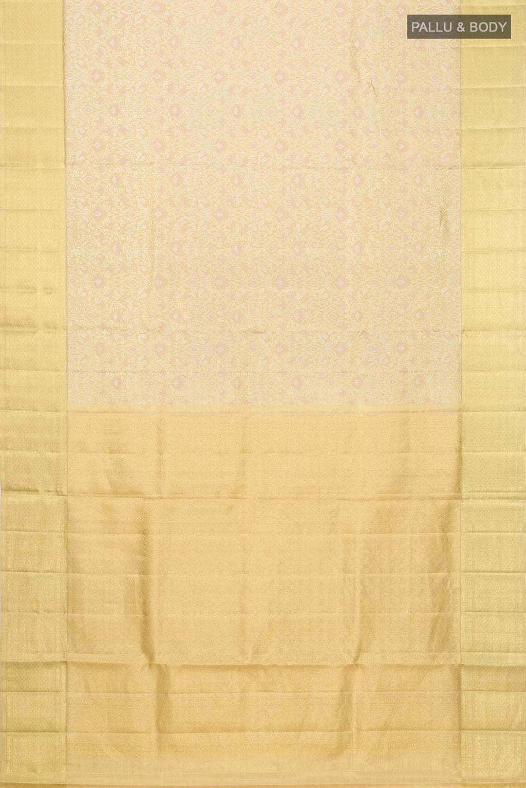 Gold Kanchipuram Tissue Silk Saree