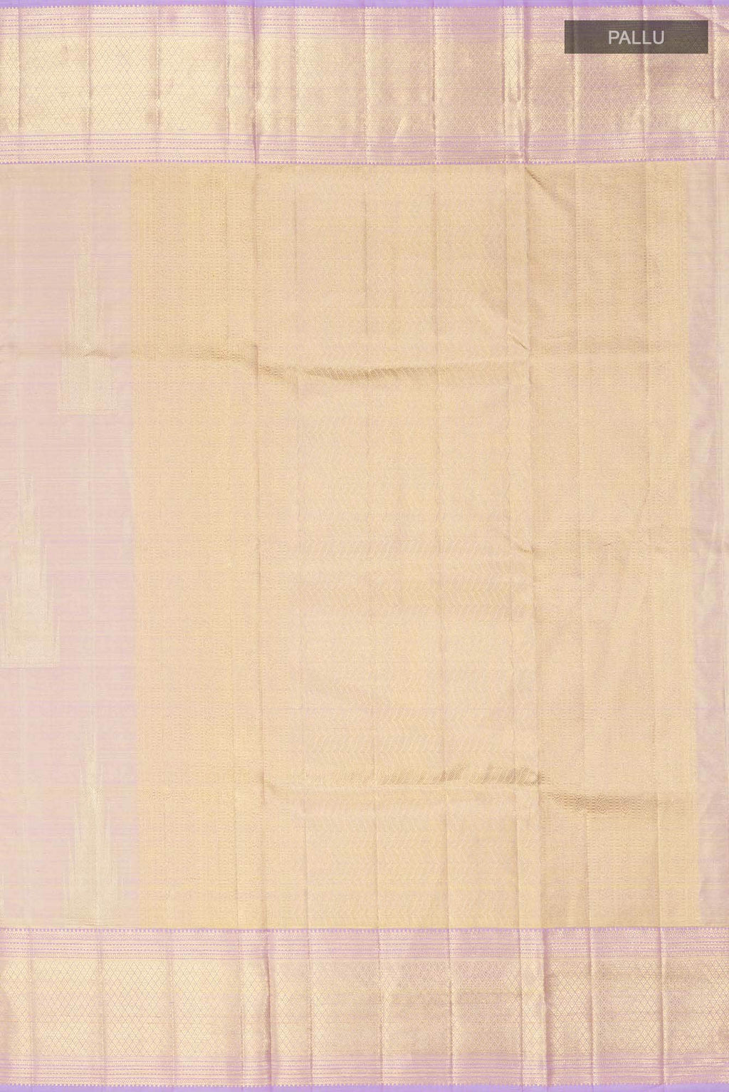 Lavender Kanchipuram Tissue Silk Saree