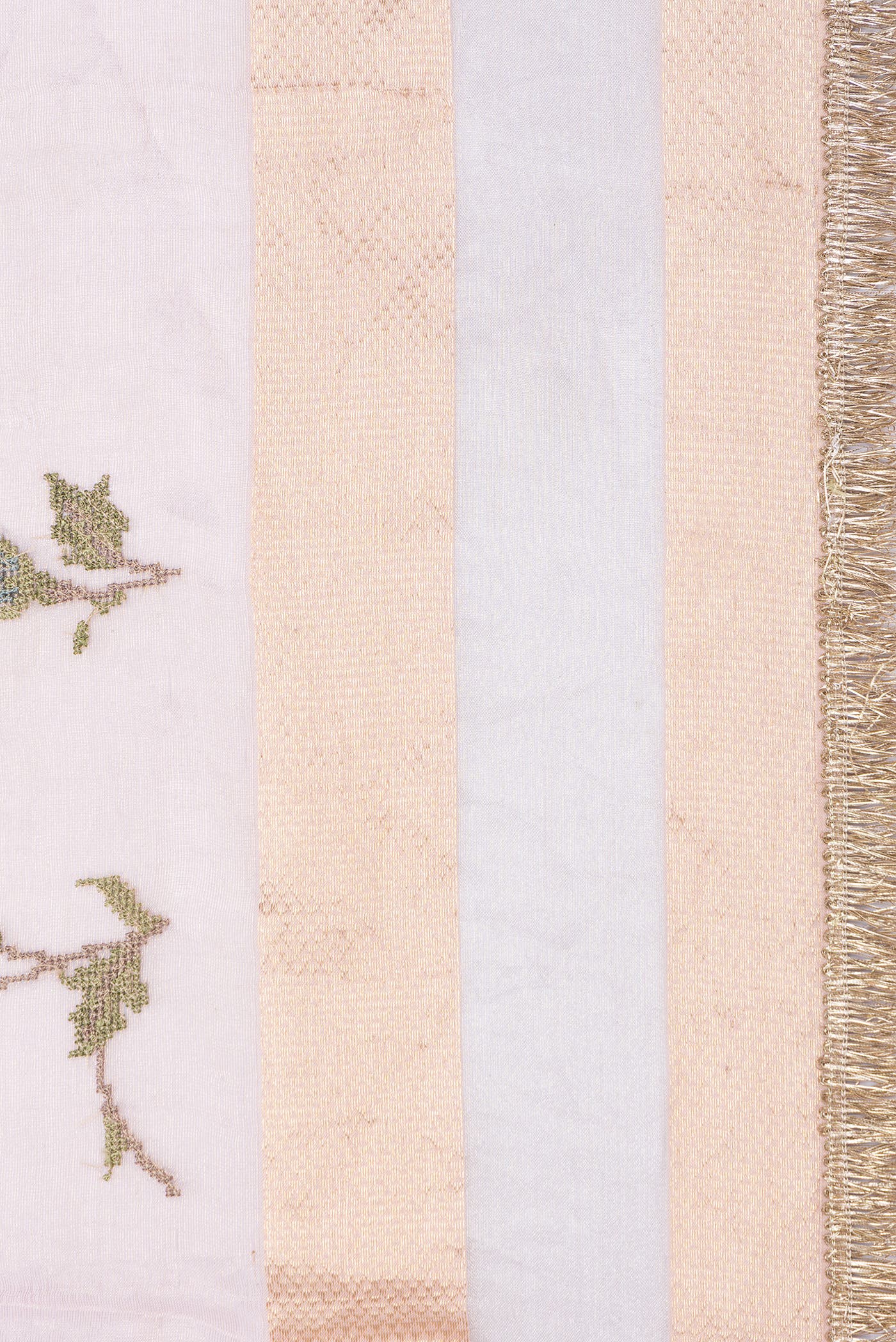 Pink Dual Tone Organza Silk Saree