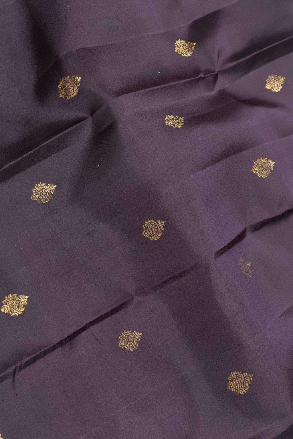 Burgundy Dual Tone Kanchipuram Silk Saree