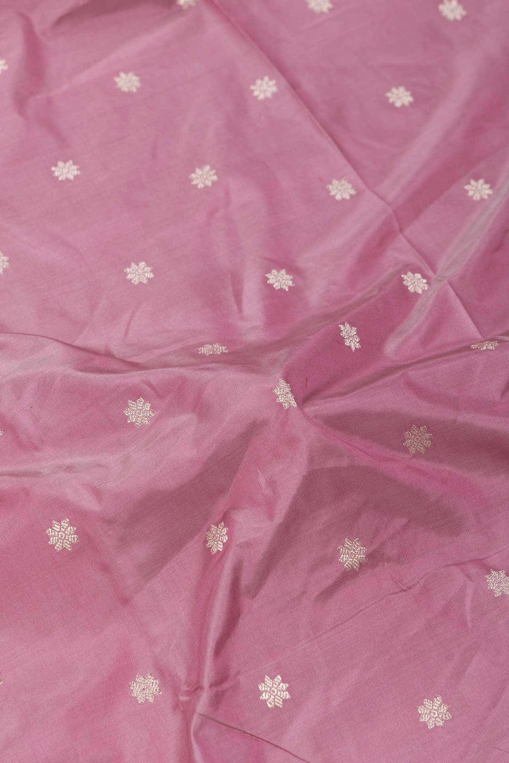 Pink Dual Tone Banarasi Silk Saree