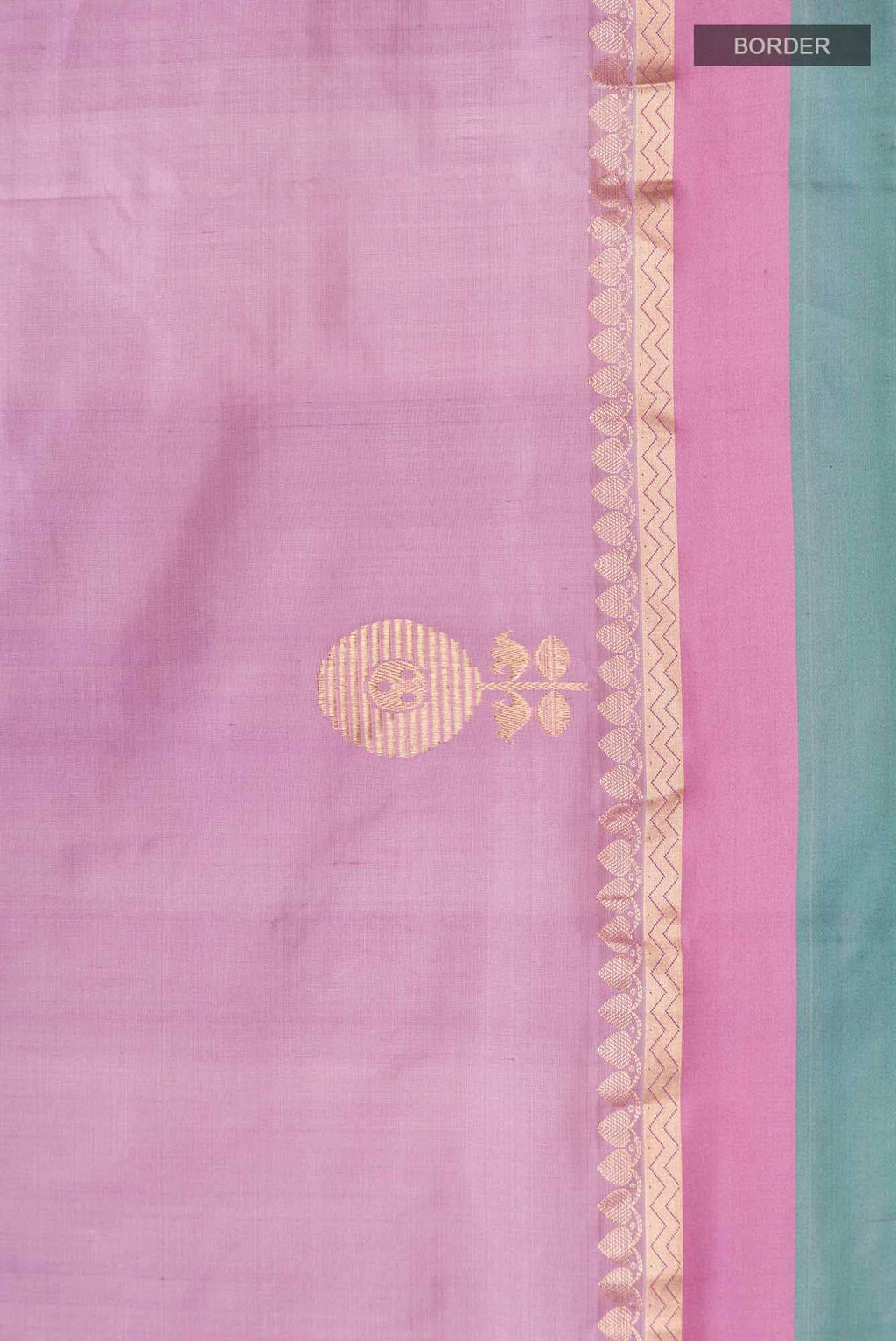 Pink Banarasi Katan Silk Saree