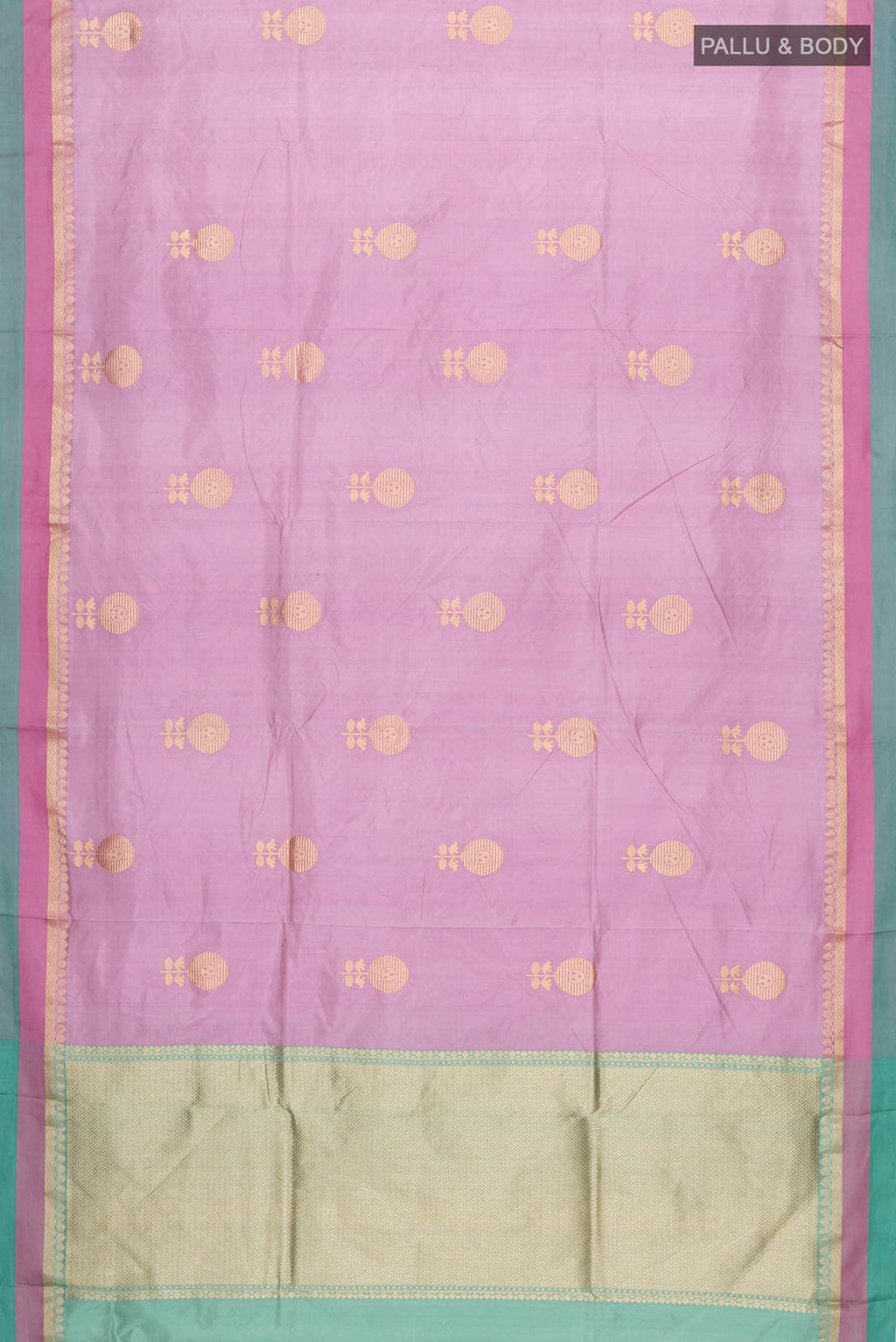 Pink Banarasi Katan Silk Saree