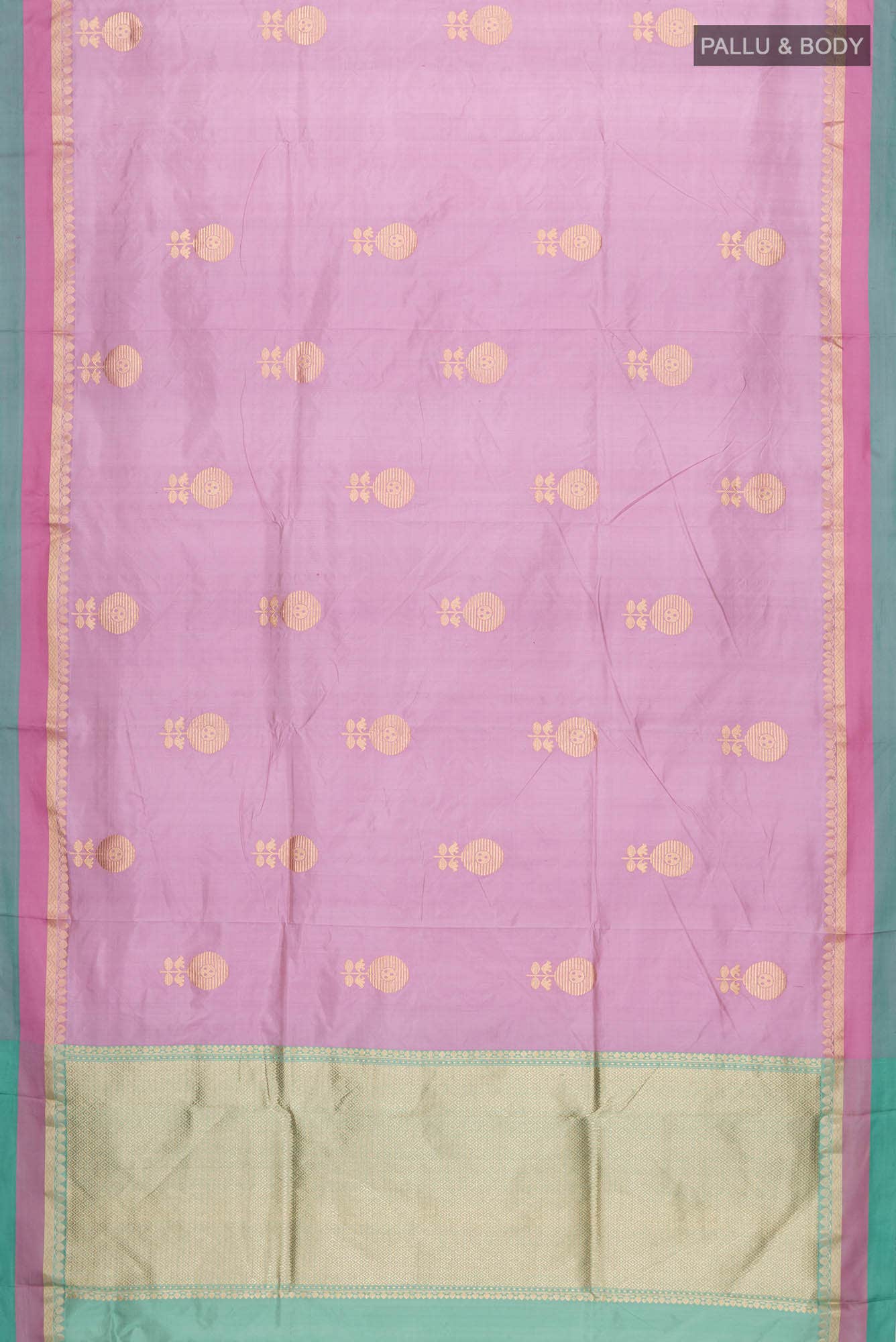 Pink Banarasi Katan Silk Saree