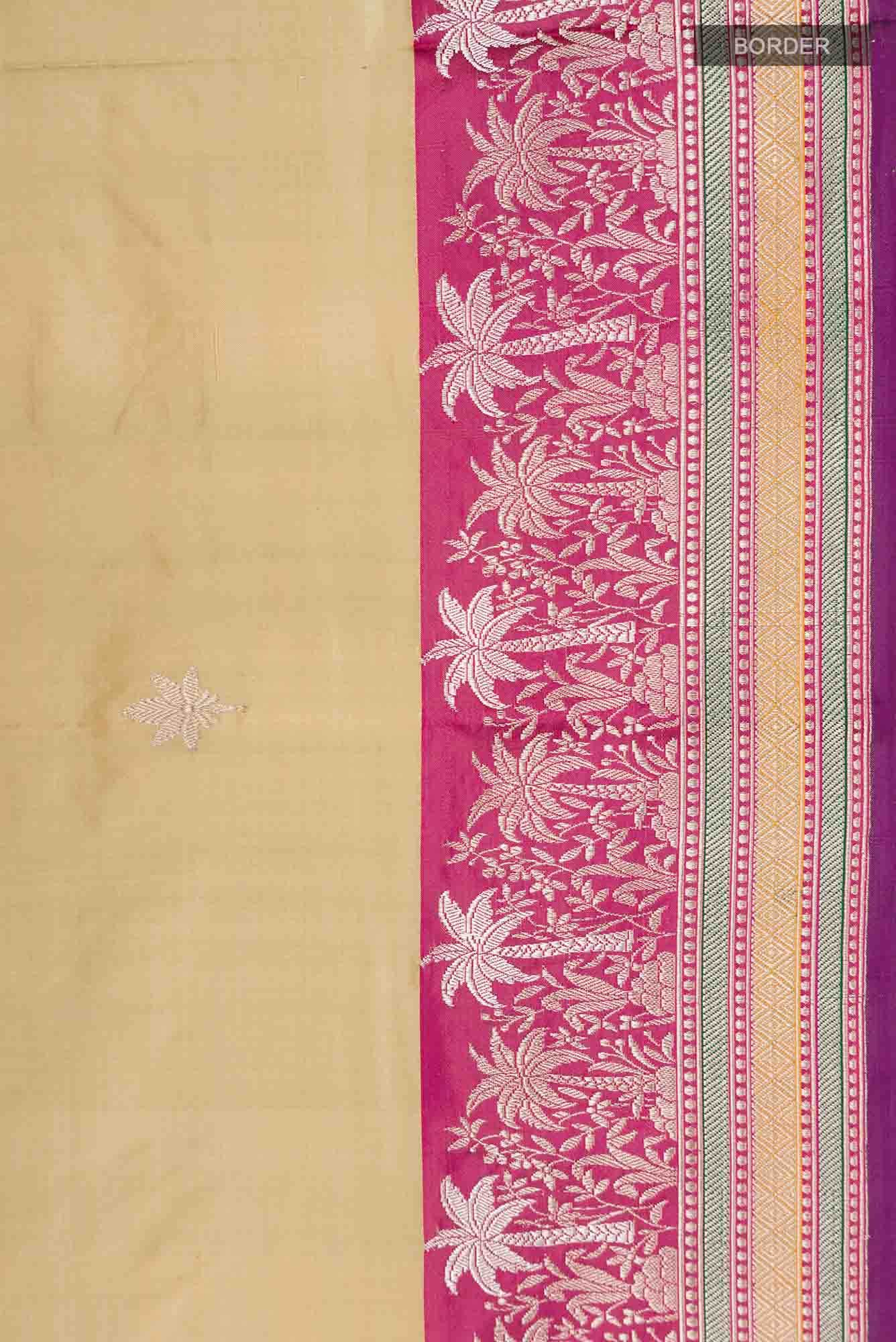 Green Banarasi Katan Silk Saree