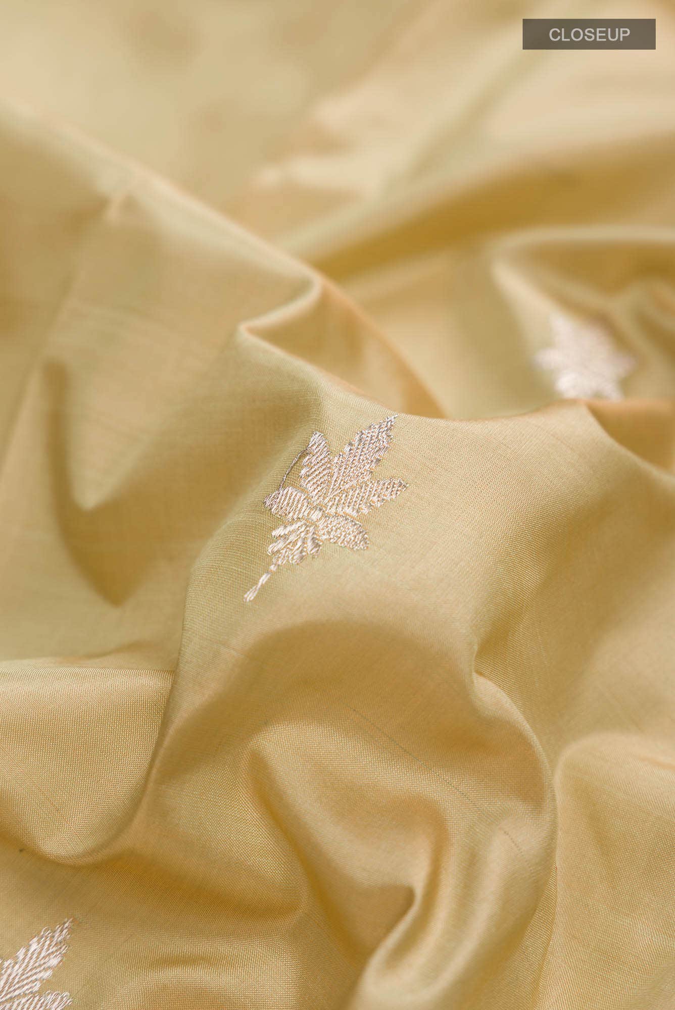 Green Banarasi Katan Silk Saree