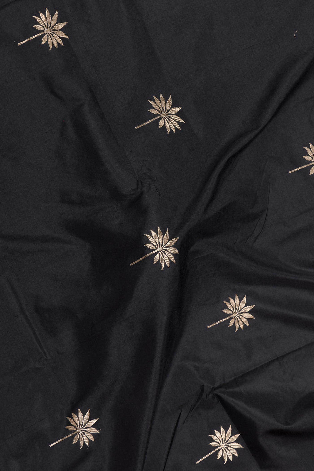 Black Dual Tone Banarasi Silk Saree