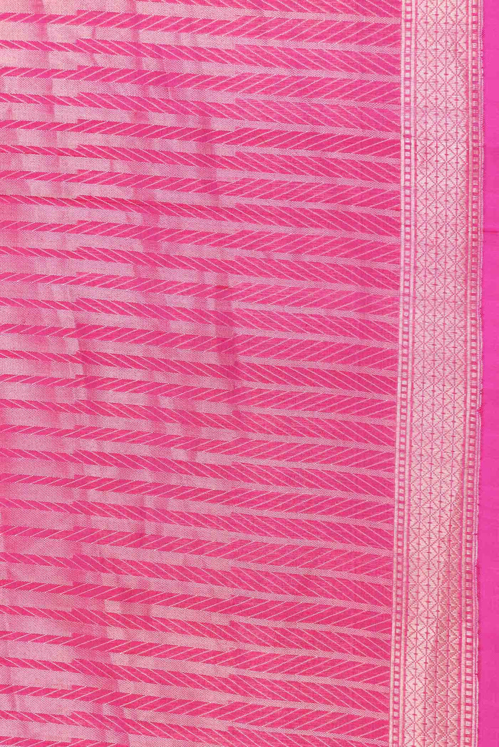 Pink Dual Tone Banarasi Silk Saree
