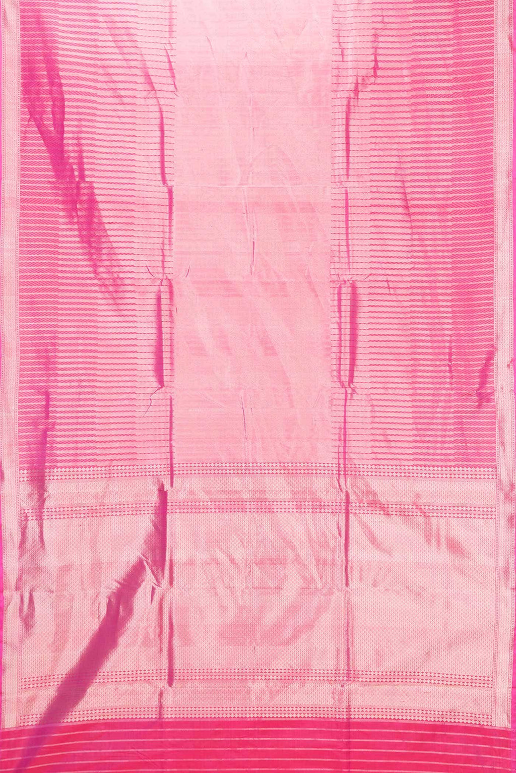 Pink Dual Tone Banarasi Silk Saree