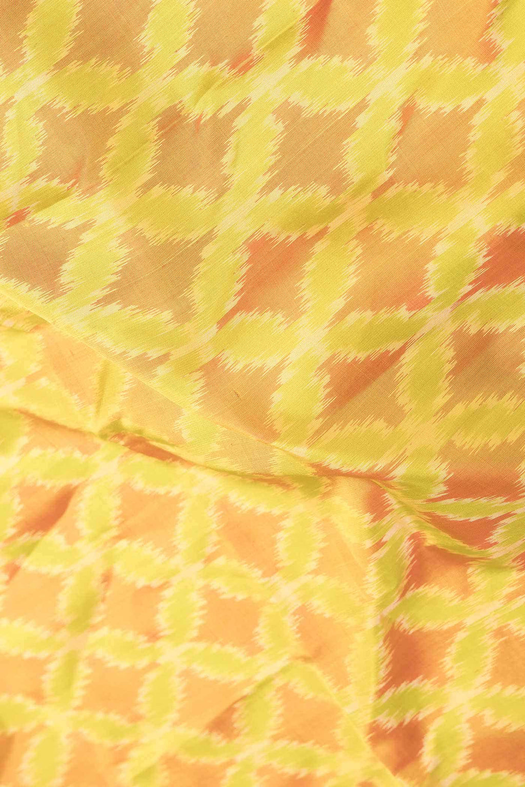 Yellow Dual Tone Soft Silk Saree