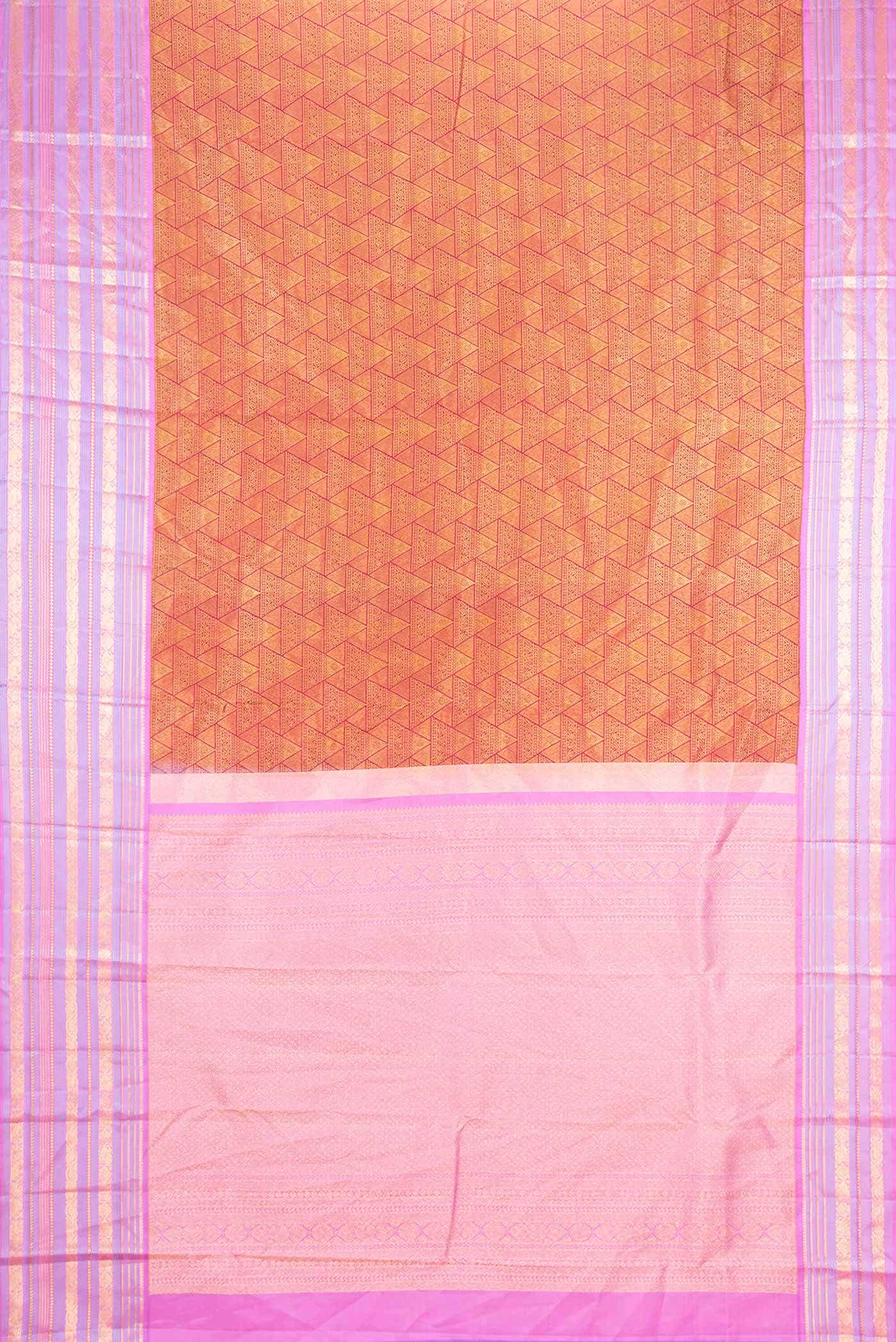 Maroon Dual Tone Soft Silk Saree