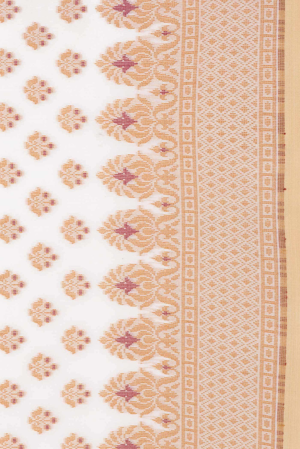 Sandal Dual Tone Chanderi Silk Saree