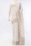 Sandal Dual Tone Chanderi Silk Saree