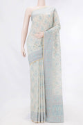 Beige Dual Tone Chanderi Silk Saree
