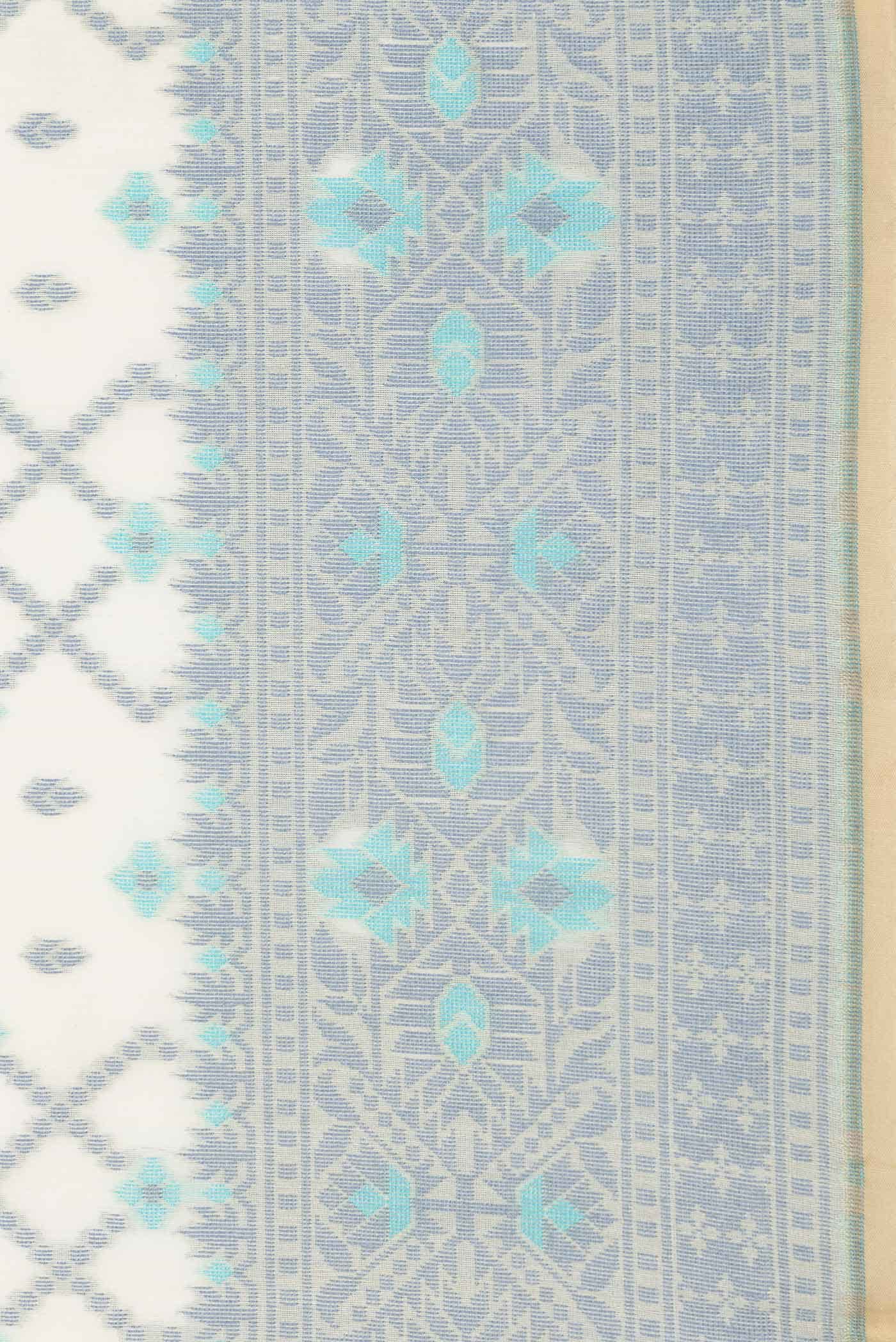 Sandal Dual Tone Chanderi Silk Saree