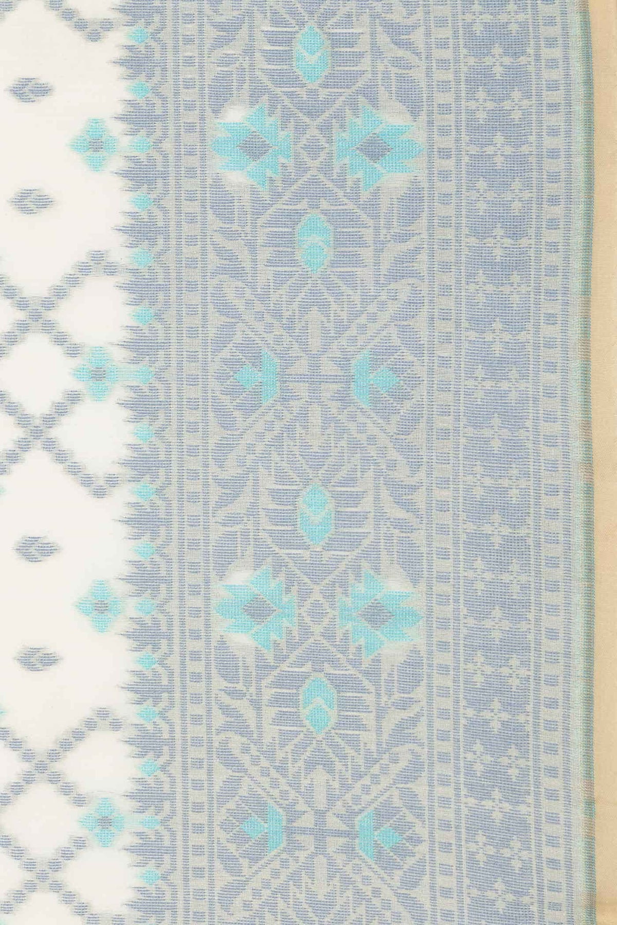 Sandal Dual Tone Chanderi Silk Saree