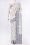 Sandal Dual Tone Chanderi Silk Saree