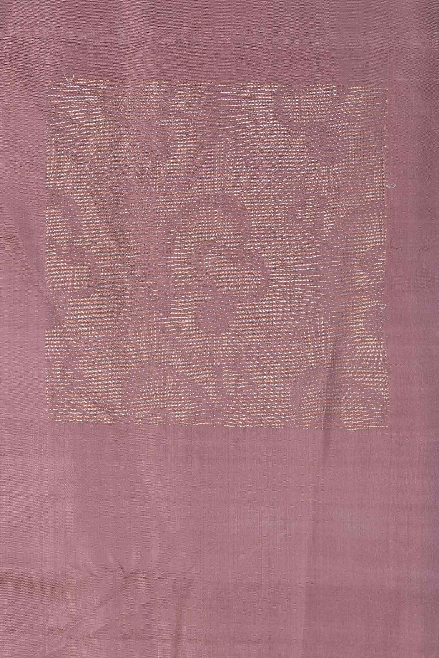 Brown Dual Tone Soft Silk Saree