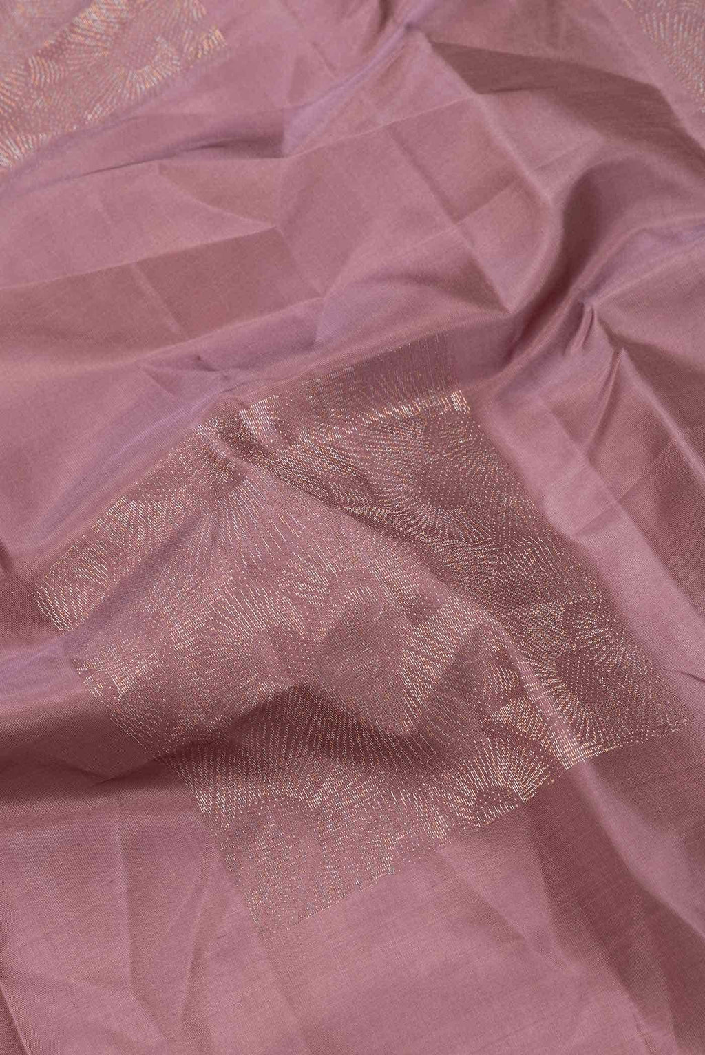 Brown Dual Tone Soft Silk Saree