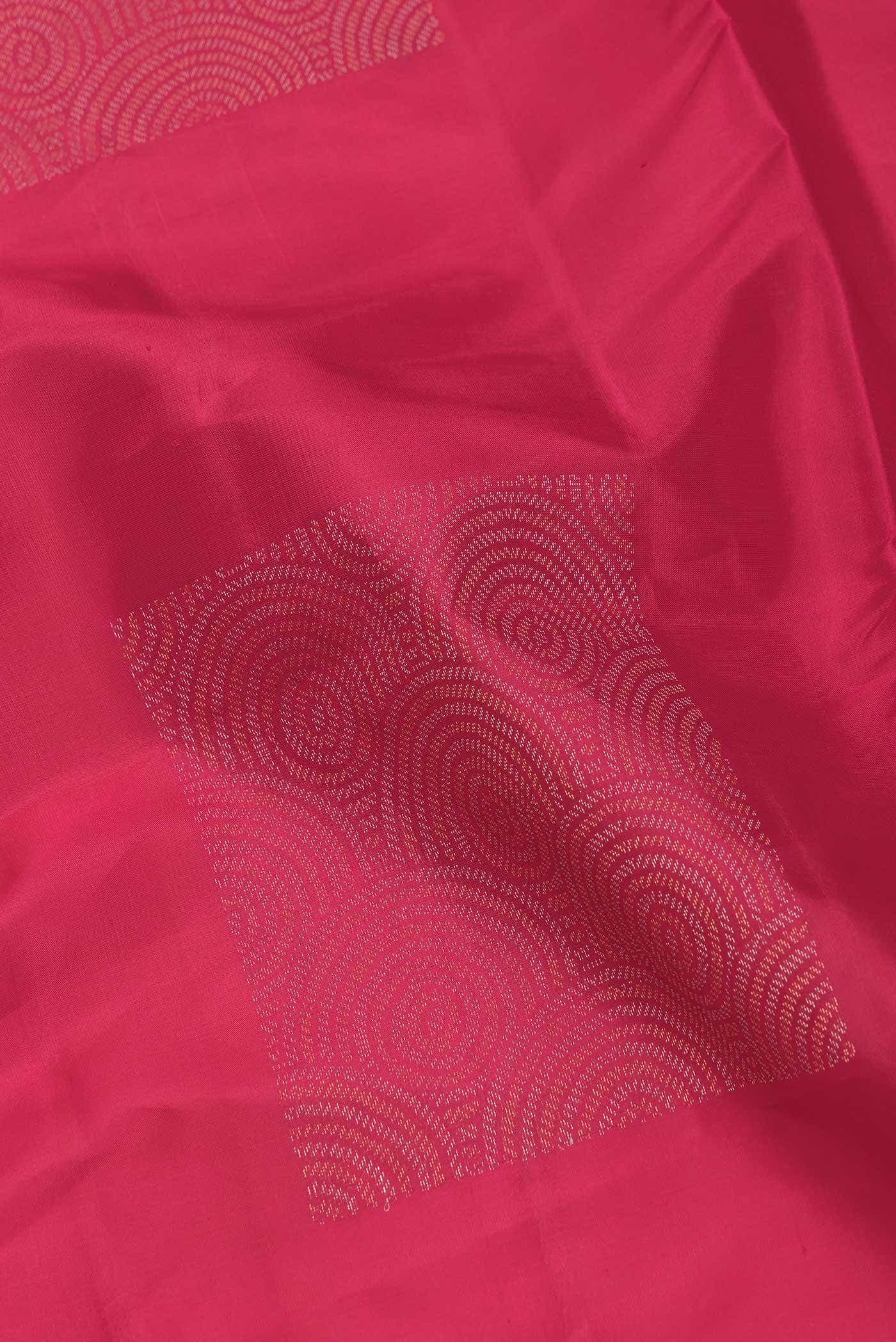 Imperial Red Dual Tone Soft Silk Saree