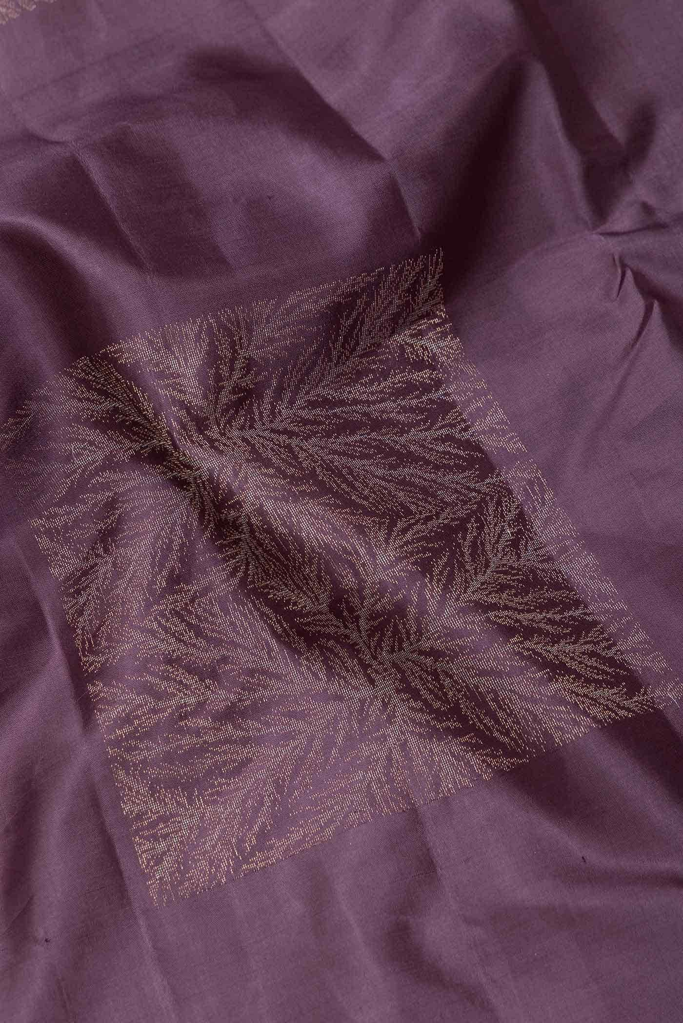 Purple Dual Tone Soft Silk Saree