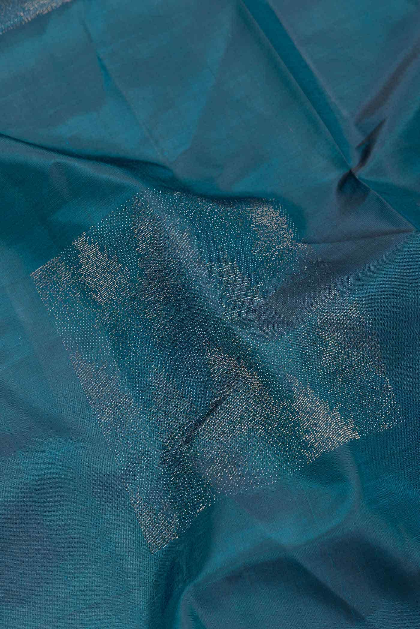 Maya Blue Dual Tone Soft Silk Saree