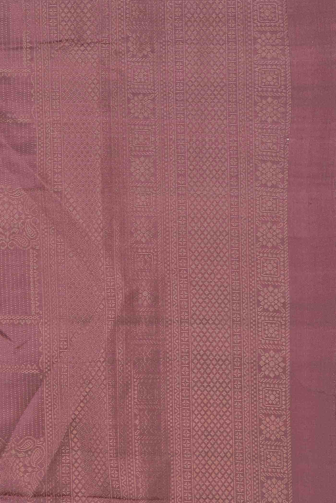 Brown Dual Tone Soft Silk Saree