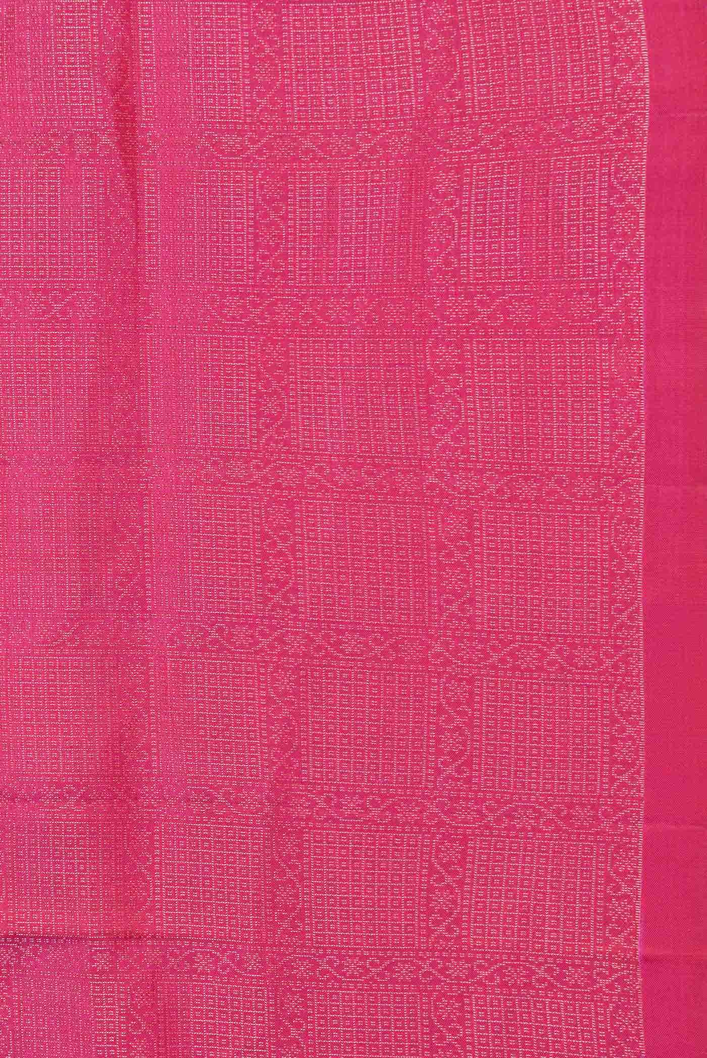 Pink Dual Tone Soft Silk Saree
