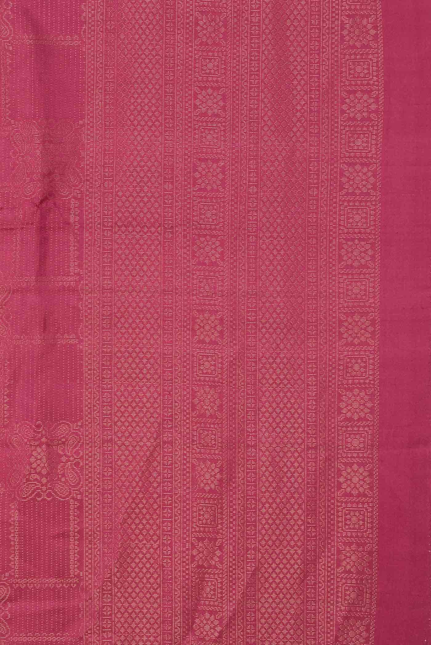 Dark Pink Dual Tone Soft Silk Saree