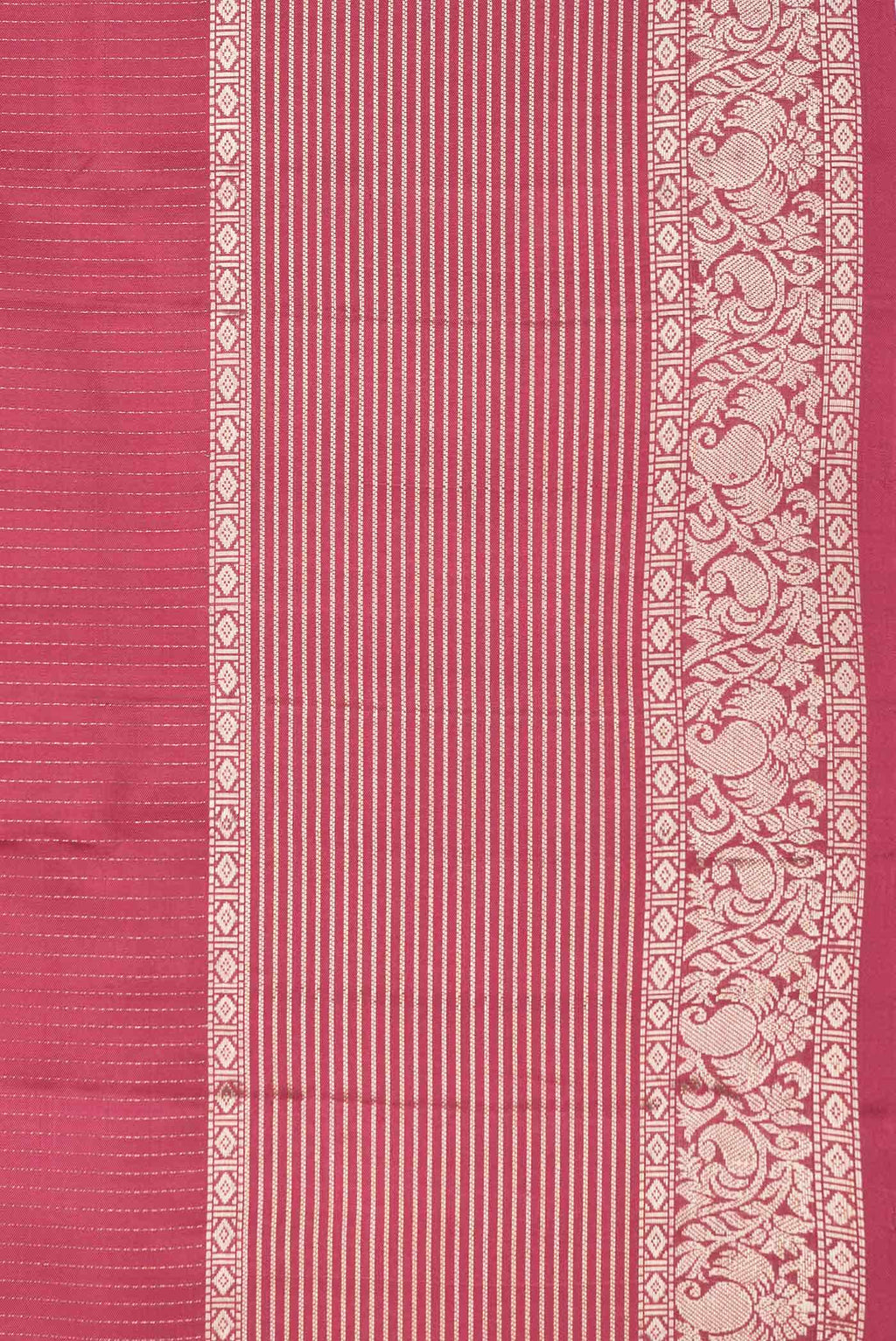 Rani Pink Dual Tone Kanchipuram Silk Saree