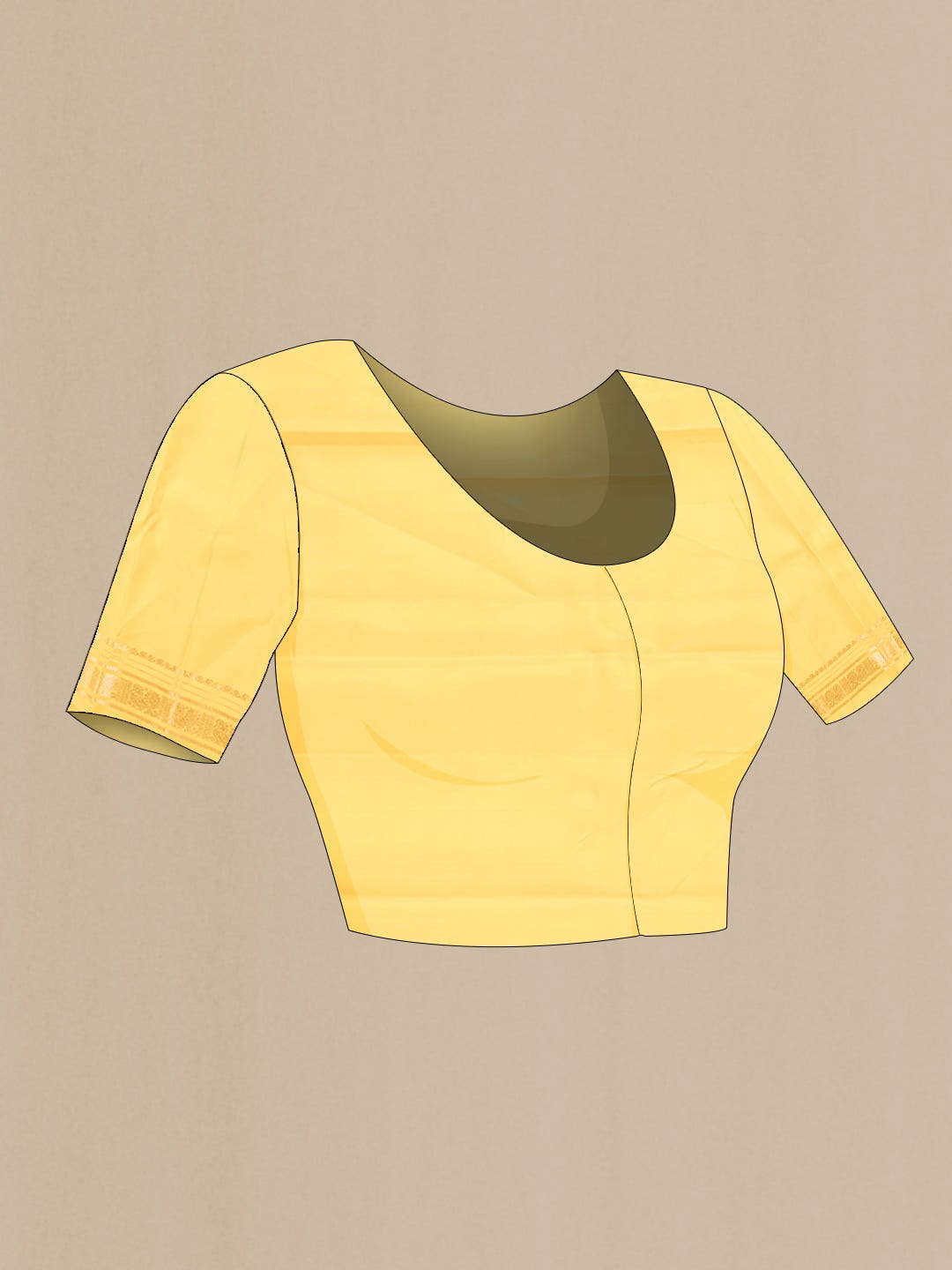 Parrot Green Dual Tone Kanchipuram Silk Saree