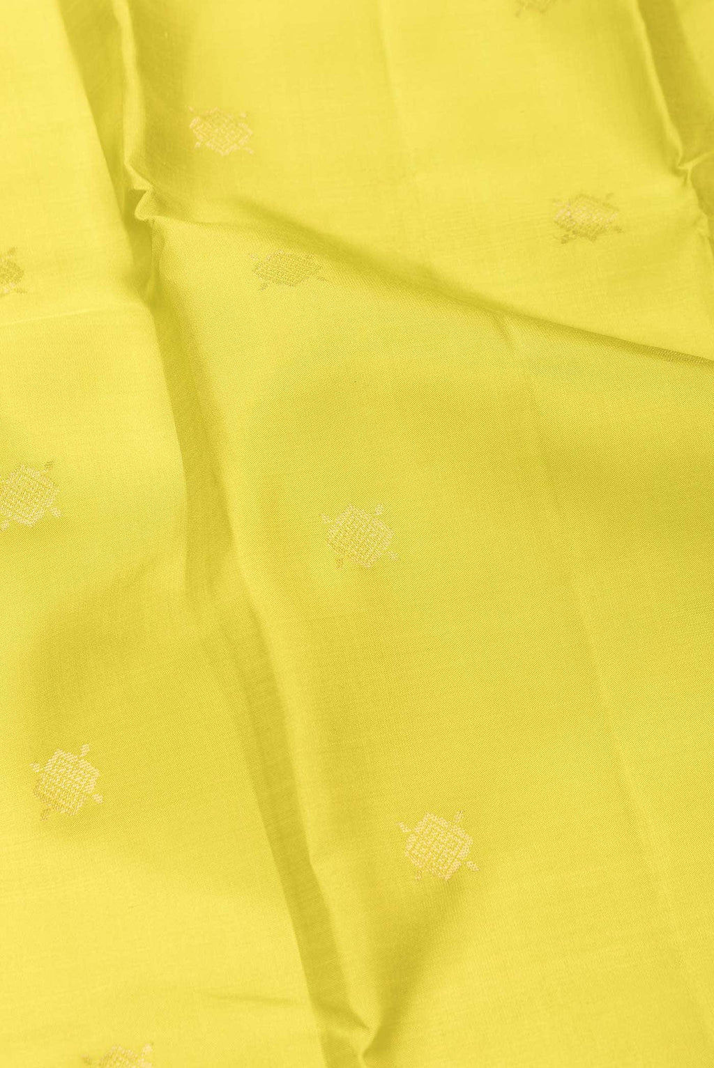 Parrot Green Dual Tone Kanchipuram Silk Saree