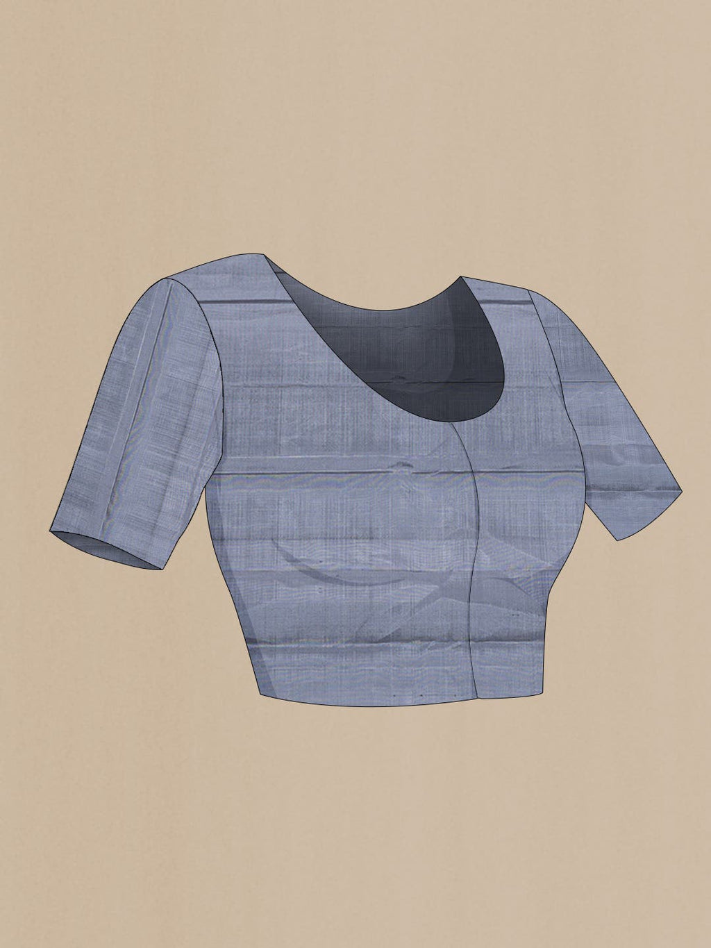 Burgundy Dual Tone Kanchipuram Silk Saree