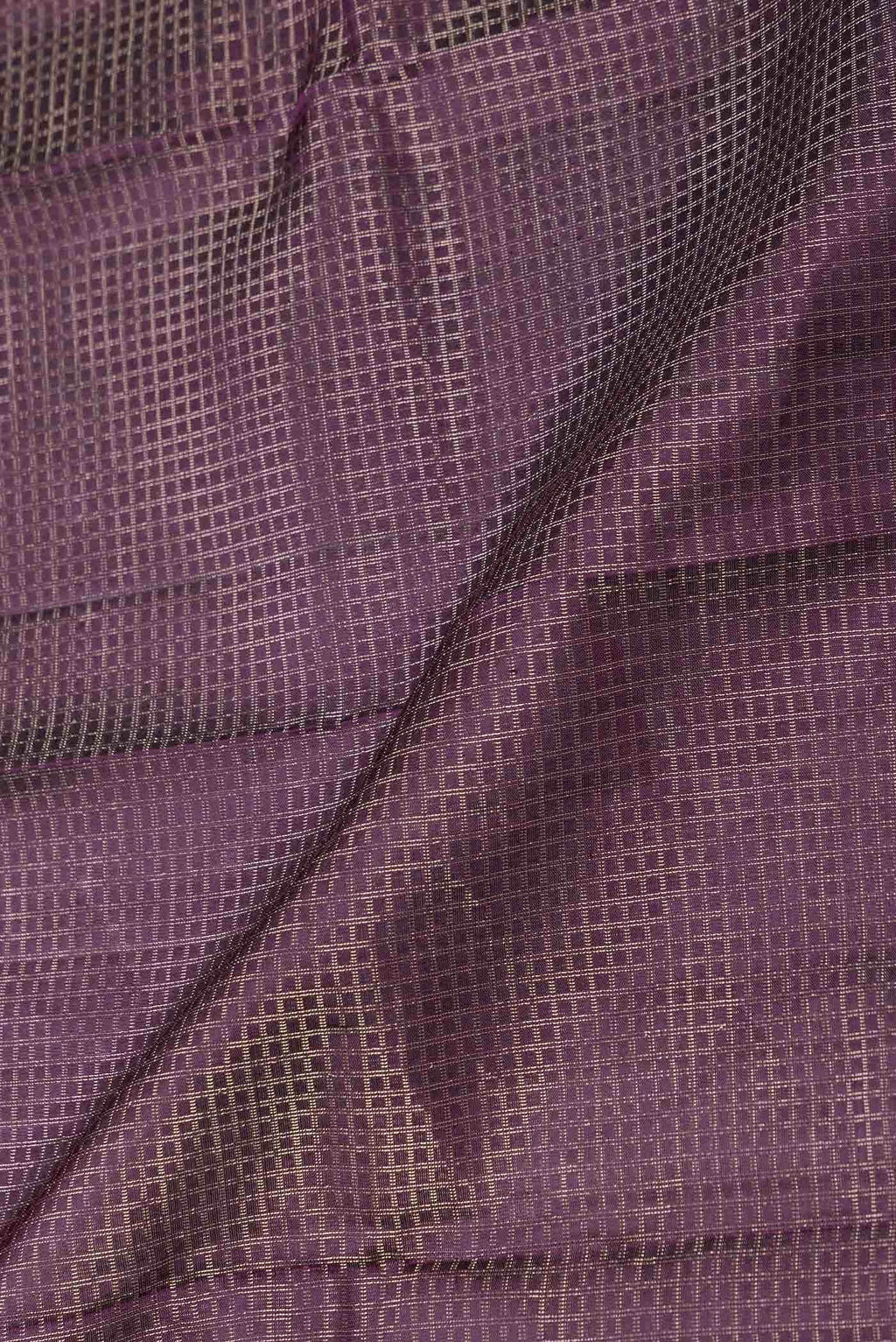 Burgundy Dual Tone Kanchipuram Silk Saree