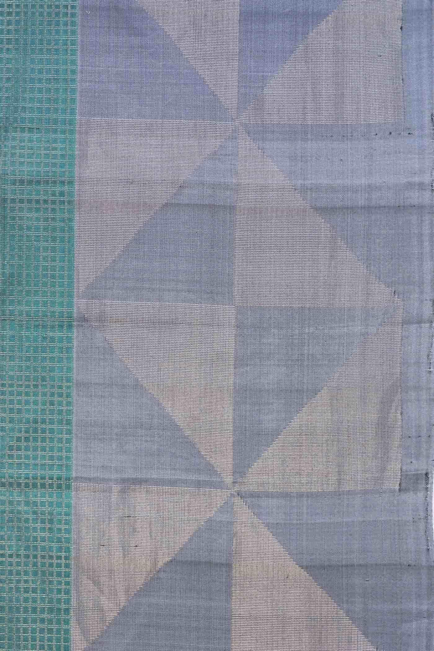 Green Dual Tone Kanchipuram Silk Saree