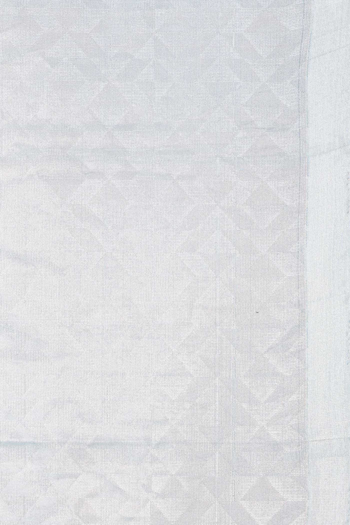 Light Blue Dual Tone Soft Silk Saree