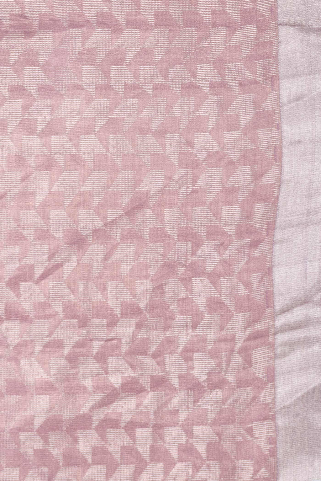 Pink Dual Tone Soft Silk Saree