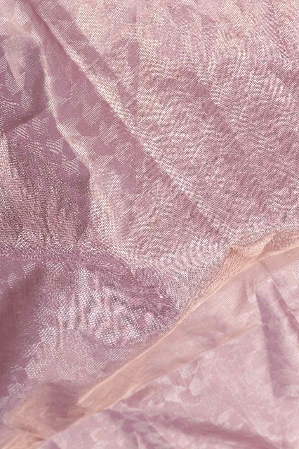 Pink Dual Tone Soft Silk Saree