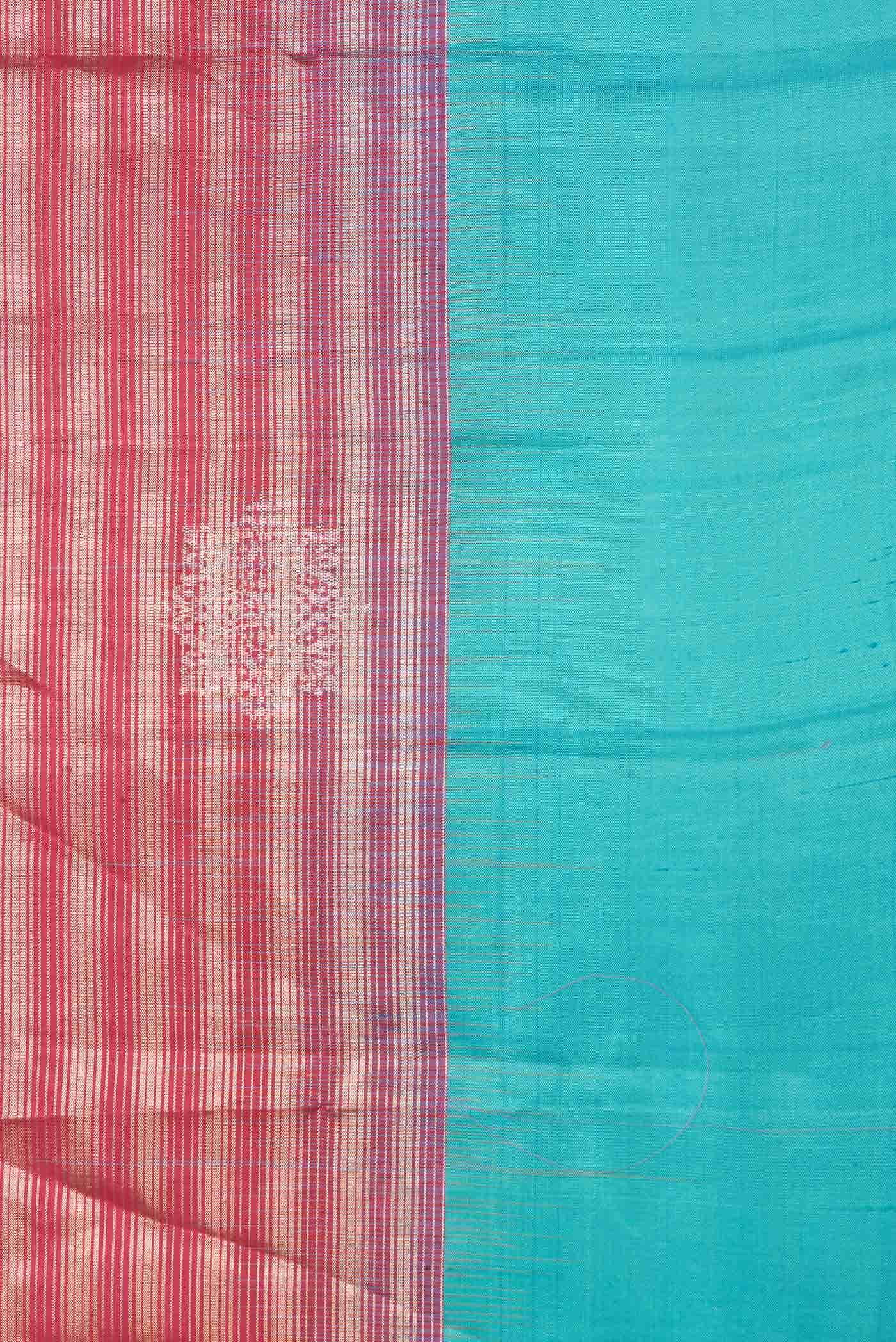 Dark Pink Dual Tone Soft Silk Saree